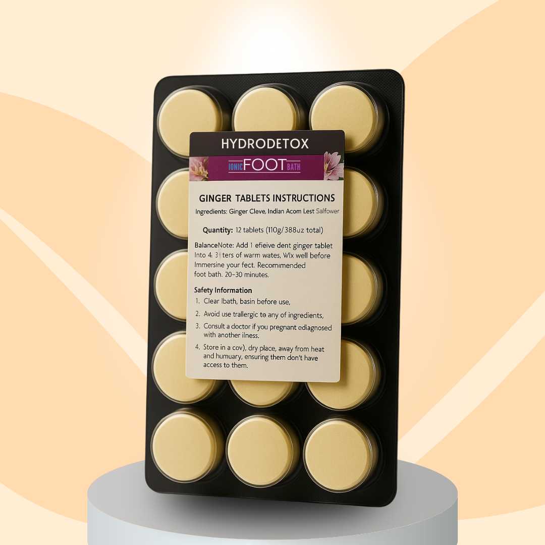 HydroDetox™ Ginger Tablets (15 Pack)