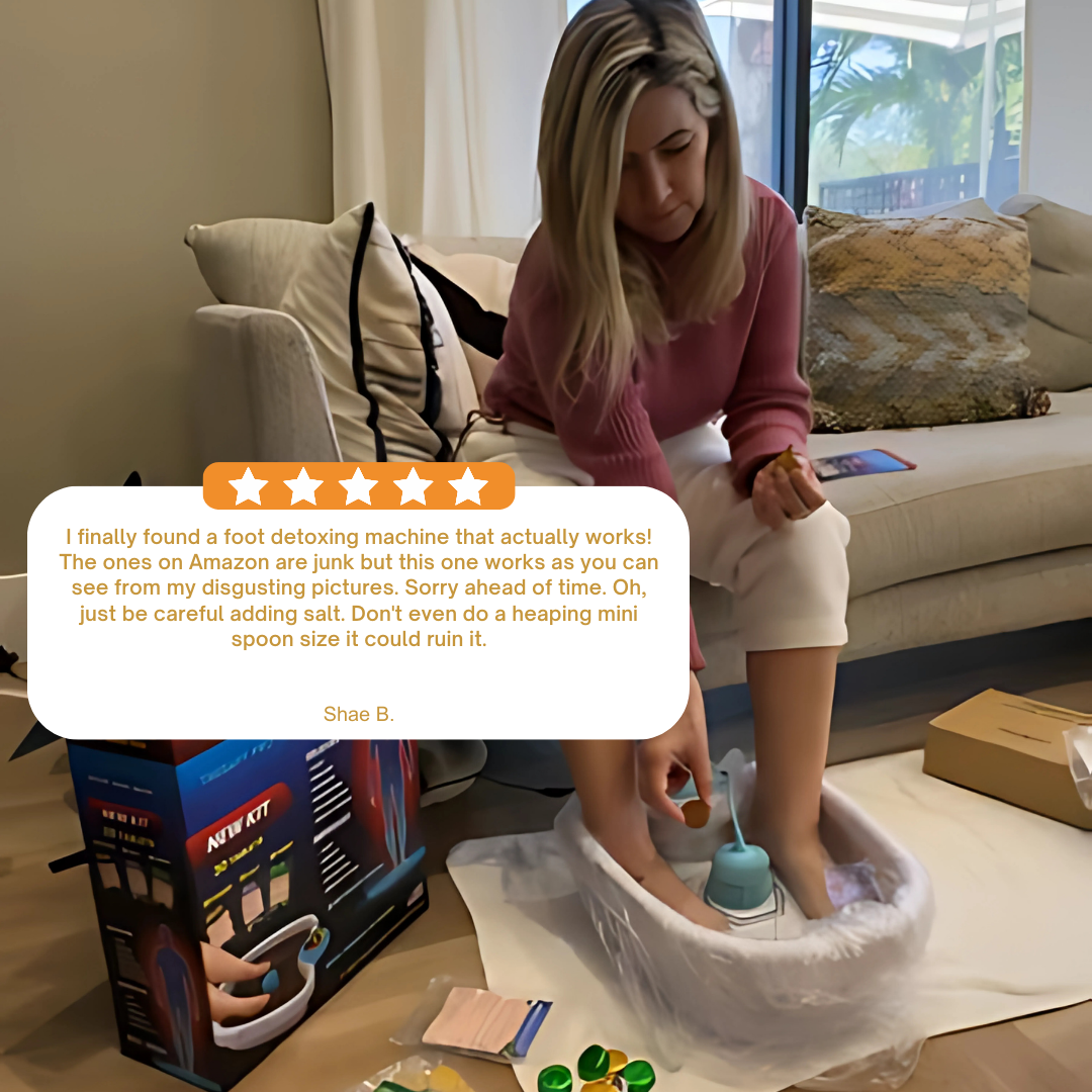 OptimumDetox™ Ionic Foot Spa - Feel Detoxed And Cleansed At Home!