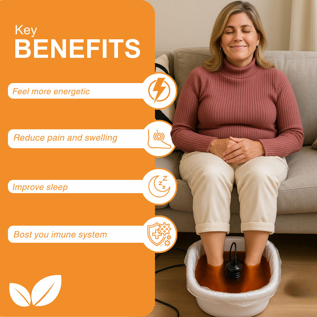 OptimumDetox™ Ionic Foot Spa - Feel Detoxed And Cleansed At Home!